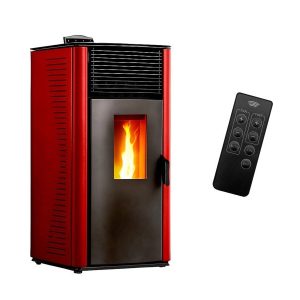 Sannover Pelletofen Anita 15 kW Bordeaux
