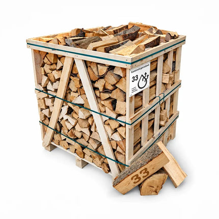 Brennholz Buche kammergetrocknet 30–33 cm (1RM)
