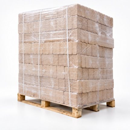 RUF-Holzbriketts – gepresstes Hartholz – hohe Heizleistung und lange Brenndauer
