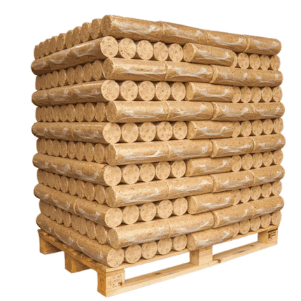 Tagesbriketts – 5 naturbelassene Holzbriketts – 10 kg – hohe Heizleistung