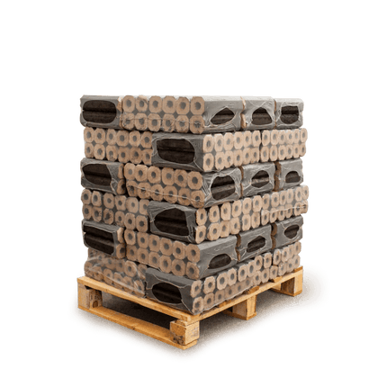 Heizfuxx PiniKay Octagon Holzbriketts Hartholz 10kg x 30 Gebinde 300kg Palette