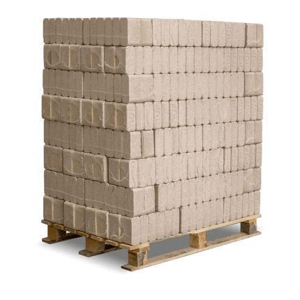 Heizfuxx RUF Original Red Holzbriketts Hartholz 10kg x 96 Gebinde 960kg Palette