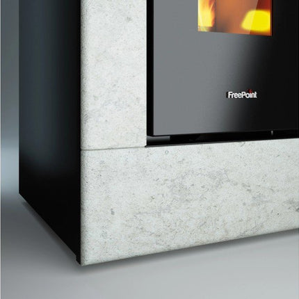 Freepoint Pelletofen Vega Naturstein 10,5 kW mit Automatik