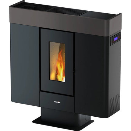 Freepoint Pelletofen Roxy Stahl Anthrazit 7 kW