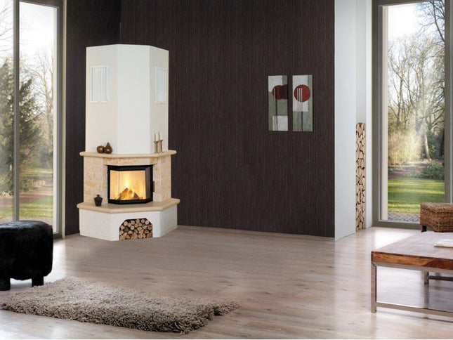 Hark Kaminofen-Bausatz Vermont Marmorverkleidung Beige 8 kW EEK A+