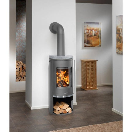 Justus Kaminofen Faro 2.0 Stahl-Speckstein 6 kW