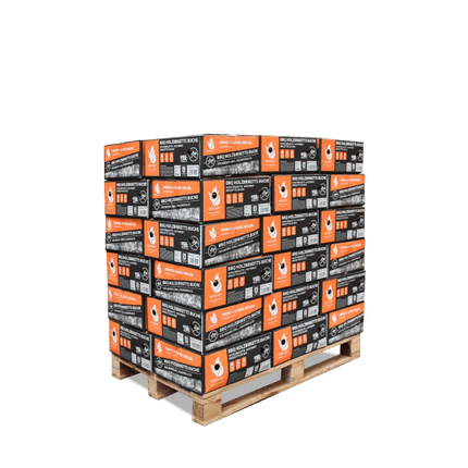 Heizfuxx BBQ-Buchenholzbriketts 18kg x 18 Gebinde 324kg Palette