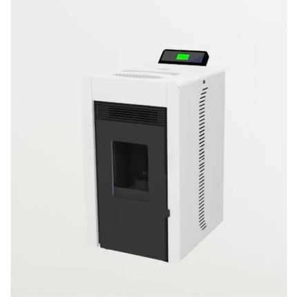 SCHENGER Pelletofen HLP3402 Weiß A++ 5,5kW Vollautomatisch+WIFI+Eco Modus