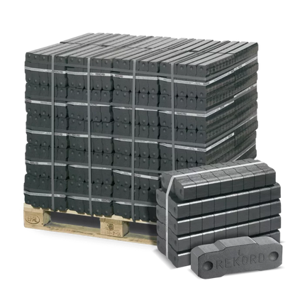 Braunkohlebriketts 25–60 mm – 40 x 25 kg – REKORD