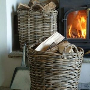Eichen-Kaminholz in Säcken – Palette mit 84 Säcken – extra trocken
